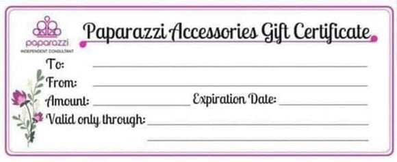 Tara's Affordable Accessories Gift Certificate - Tara's Affordable Accessories